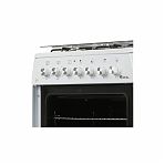 Плита комбинированная Ideal L200, цвет белый, объем электродуховки 65 л, откидная дверца