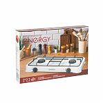 Плитка газовая настольная Energy  EN-007 2 конфорки, белая 275227