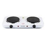 Электроплитка настольная Willmark НS-215W 2003363, 2 конфорки, цвет белый, 2 кВт