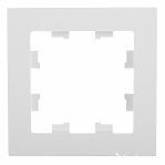 Рамка 1-местная Schneider Electric AtlasDesign  ATN000101 универсальная, белая