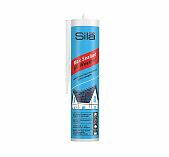 Герметик каучуковый Sila PRO Max Sealant, All weather, для кровли, чёрный, 290 мл