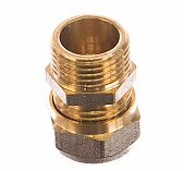 Соединитель 16 х 1/2" ц/м