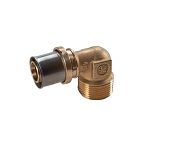 Угольник Giacomini RM127, 90°, Н, 1/2", 16 x 2, латунь, для труб GIACOTHERM, GIACOFLEX и многослойных