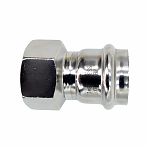 Муфта пресс Vieir Ver-Pro VPSF223 ВР 22х1/2" для нержавеющей трубы 
