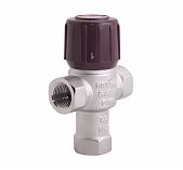 Клапан смесительный Gappo G1445.04, 1/2" для ГВС 42-60 гр., термостатический