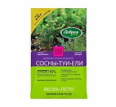 Удобрение Добрая Сила для сосны, туи, ели, сбалансированное, весна-лето, 2 кг
