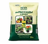 Почвогрунт Гера Keva Bioterra для рассады и овощей, с кремнием 20 л