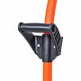 Лопата для снега СYCLE Standart Ратник, ручка силы, скрепер