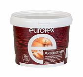 Защитно-декоративное покрытие Eurotex Аквалазурь для древесины Олива 2,5 кг