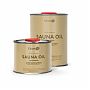 Масло Elcon Sauna Oil для деревянных стен, полов, полков в бане и сауне, бесцветный, 1 л