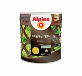 Лазурь-гель Alpina для дерева шелковисто-матовая, Сосна 2,5 л
