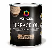 Масло Prostocolor Terrace Oil для террас Эбеновое дерево 0,75л
