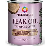 Масло тиковое Prostocolor Teak Oil, Бесцветный, 0,75л