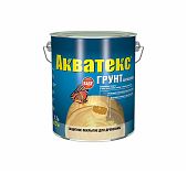 Грунт-антисептик Акватекс для древесины, защитно-декоративный, бесцветный 2.7 л