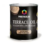 Масло для террас Prostocolor Terrace Oil  с твердым воском, Лиственница, 0.75 л