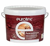 Защитно-декоративное покрытие Eurotex Аквалазурь для древесины  Сосна 9  кг