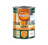Лазурь PINOTEX ULTRA защитная влагостойкая для древесины белый 0,9 л