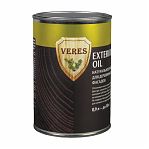 Масло Veres Oil Exterior для деревянных фасадов, №12 белый, 0.9 л