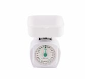 Весы кухонные Homestar HS-3005М, механические, пластик, 15х16 см, белые, до 5 кг