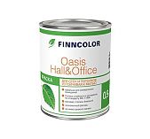 Краска Finncolor Oasis Hall&Office для стен и потолков, устойчивая к мытью, База С 0,9 л
