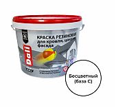 Краска резиновая DALI для кровли, цоколя, фасада База С 12 кг