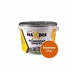 Краска Maxima, резиновая, для внутренних и наружных работ, матовая, №108 керамика 11 кг
