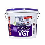 Краска VGT ВД-АК-2180, акриловая, итерьерная, матовая, супербелая 15 кг