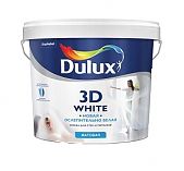 Краска DULUX 3D ослепительно белая матовая для стен и потолков 5 л