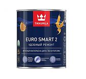 Краска TIKKURILA EURO SMART 2 интерьерная для стен и потолков 0,9 л