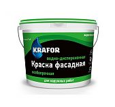 Краска Krafor ВД фасадная особопрочная 3 кг