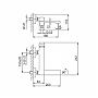 Смеситель для ванны Frap F3284-6, черный