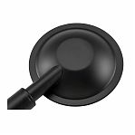 Смеситель для ванны Frap F32801-6 поворотный излив, переключение на лейку, черный