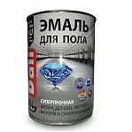 Эмаль Dali для пола, для защитно-декоративной обработки, глянцевая, белая, 0.8 л