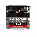 Грунт-эмаль Optima 3-в-1 по ржавчине, быстросохнущая, матовая, белая, 1.7 кг
