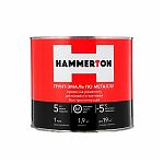 Грунт-эмаль Hammerton 3 в 1 по металлу быстросохнущая шелковисто-матовая серая 1.9 л
