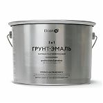 Грунт-эмаль Elcon 3 в 1, для внутренних и наружных работ, по ржавчине, матовая, серая 2.0 кг