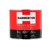 Грунт-эмаль HAMMERTON 3в1 по металлу быстросохнущая белая 1.9 л