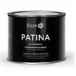 Эмаль Elcon Patina, для металла, термостойкая, до 700 °C, серебро, 0.2 кг