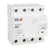 Выключатель дифференциального тока (УЗО) КЭАЗ OptiDin DM63-4363 УХЛ4  4п 63А 100мА тип AC 4.5кА