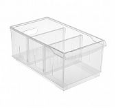 Контейнер Econova Rolly универсальный 165x305x129 мм, 5 л, прозрачный