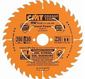 Диск пильный по дереву CMT 200х30хZ36 271.200.36М