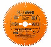 Диск пильный по ламинату CMT 250x30x2.4/1.6 мм, Z80 273.250.80М